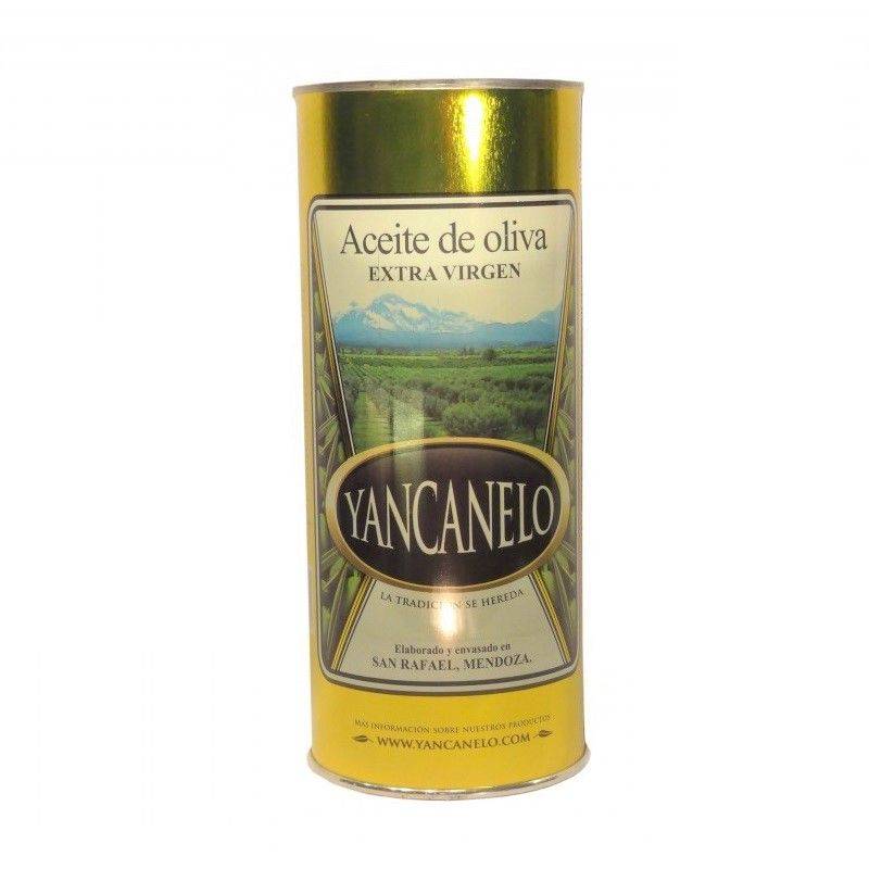 Aceite De Oliva Extra Virgen Yancanelo 12 U X 1000 Cc