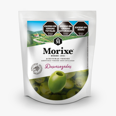 Aceituna Verde Descarozada Doypack 16U X 180 Grs