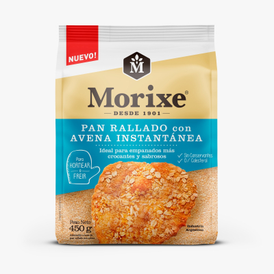 Pan Rallado Con Avena Morixe 12Ux450 Grs