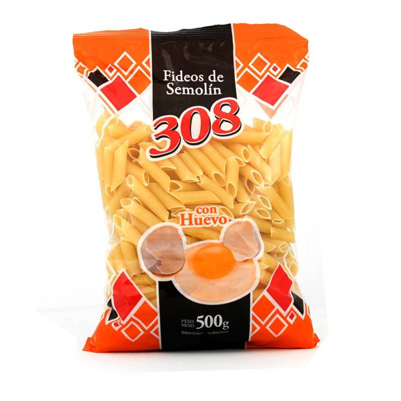 308 Mostachol Con Huevo 12X500Grs