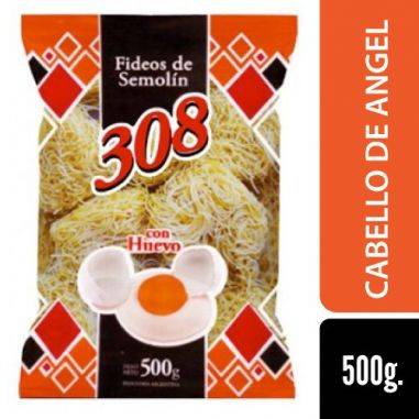 308 Cabello De Angel Con Huevo 12X500Grs