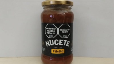 Salsa Filetto Nucete Frasco 24Ux340Grs