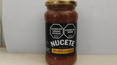 Salsa Mediterranea Nucete Frasco 24Ux340Grs