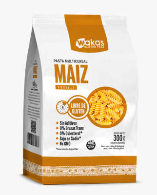 Fideos Wakas Maiz 12Ux300 Grs
