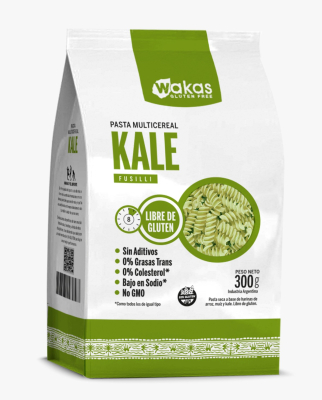 Fideos Wakas Kale 12Ux300 Grs