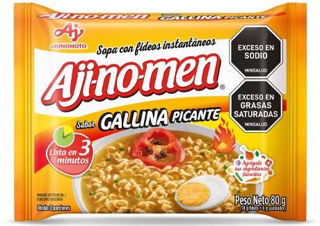 Ramen Pollo Picante Ajinomen 24X80Grs