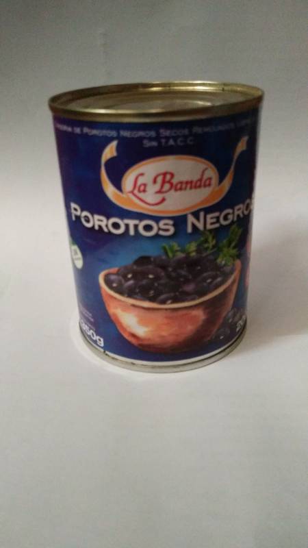 Porotos Negros La Banda 6X350 Grs