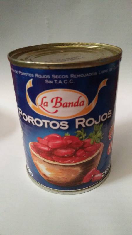 Porotos Rojos La Banda 6X350 Grs