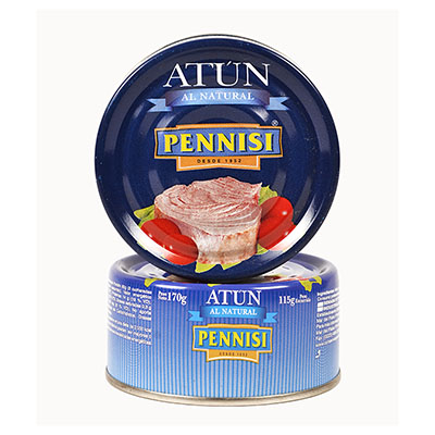Atun Pennisi Natural 8X6X170Grs         