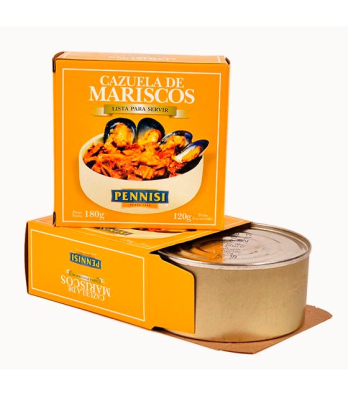 Caz. De Mariscos Pennisi 8X6X180Grs     