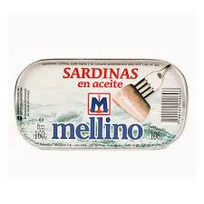 Sardinas Mellino 5X10X160G 