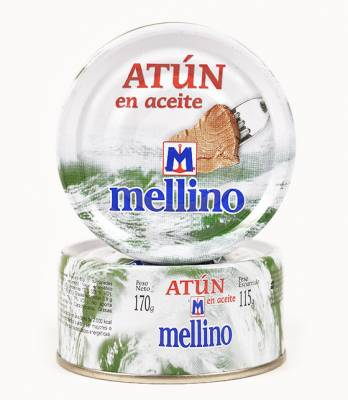 Atun Mellino Aceite 8X6X170Grs          