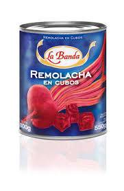 Remolacha En Cubo La Banda 6U X 350G