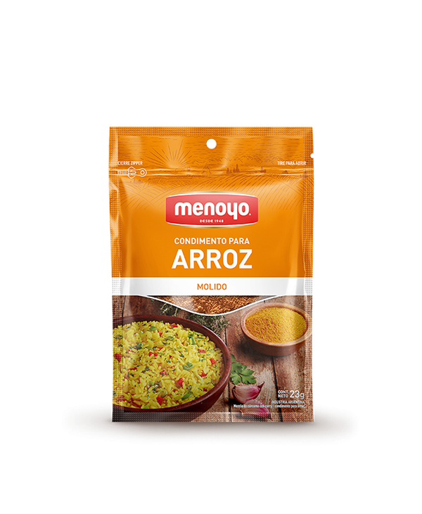 Condimento Para Arroz Menoyo 10Ux25Grs