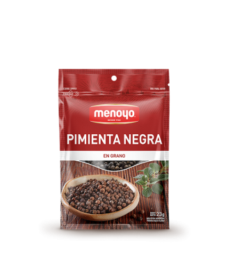 Pimienta Negra Granos Menoyo 10Ux23Grs