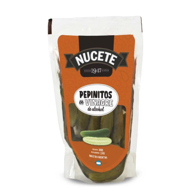 Pepinitos En Vinagre Nucete X 150G Dp
