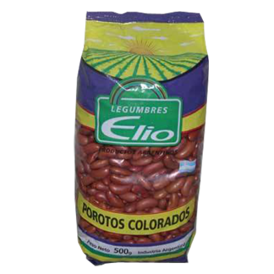 Porotos Colorados Elio 10X500 Grs