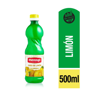 Jugo De Limon Menoyo 6X500 Ml
